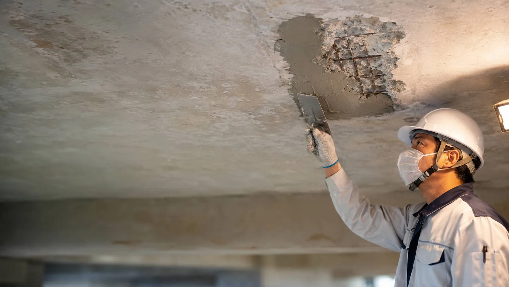 Controlled spalling concrete repair in Singapore